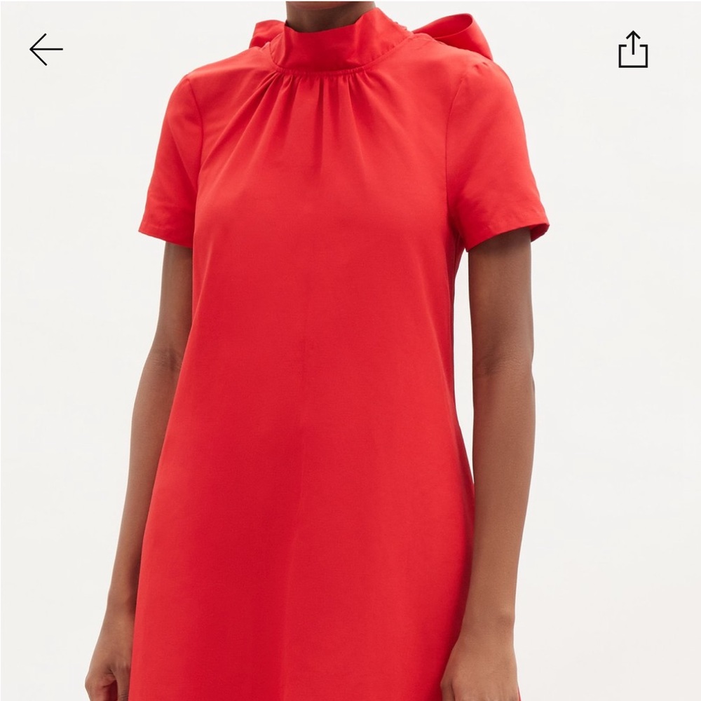 STAUD Ilana Long Dress - Poinsettia